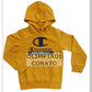 FELPA CON CAPPUCCIO JUNIOR CHAMPION GIALLO