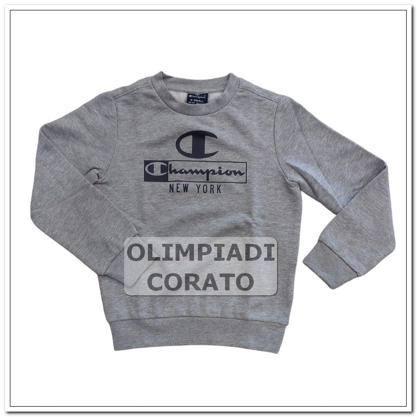 FELPA CREW GIRO JUNIOR CHAMPION GRIGIO