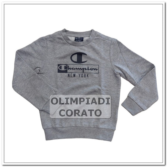 FELPA CREW GIRO JUNIOR CHAMPION GRIGIO