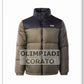 SOLLER PUFF JACKET FILA NERO/VERDONE
