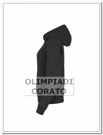 FELPA CAPPUCCIO FUILA NERO