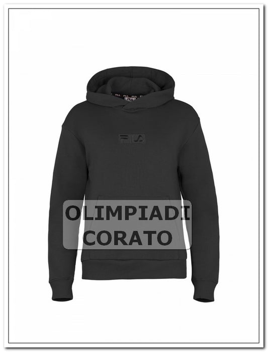 FELPA CAPPUCCIO FUILA NERO
