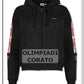 FELPA ZIP CAPPUCCIO FILA NERO