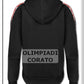 FELPA ZIP CAPPUCCIO FILA NERO