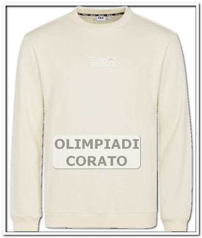 FELPA CREW FILA BEIGE