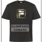 T SHIRT MANICA CORTA FILA NERO CAMO