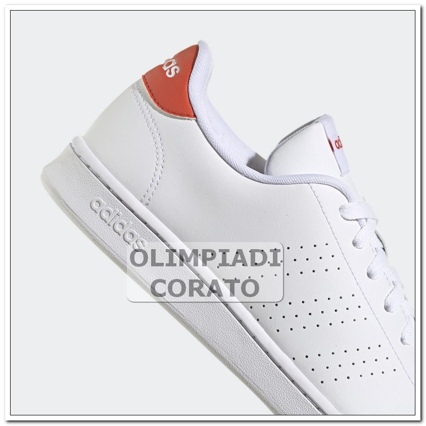 ADVANTAGE ADIDAS BIANCO  ROSSO