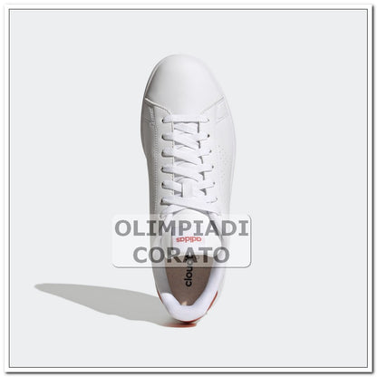 ADVANTAGE ADIDAS BIANCO  ROSSO