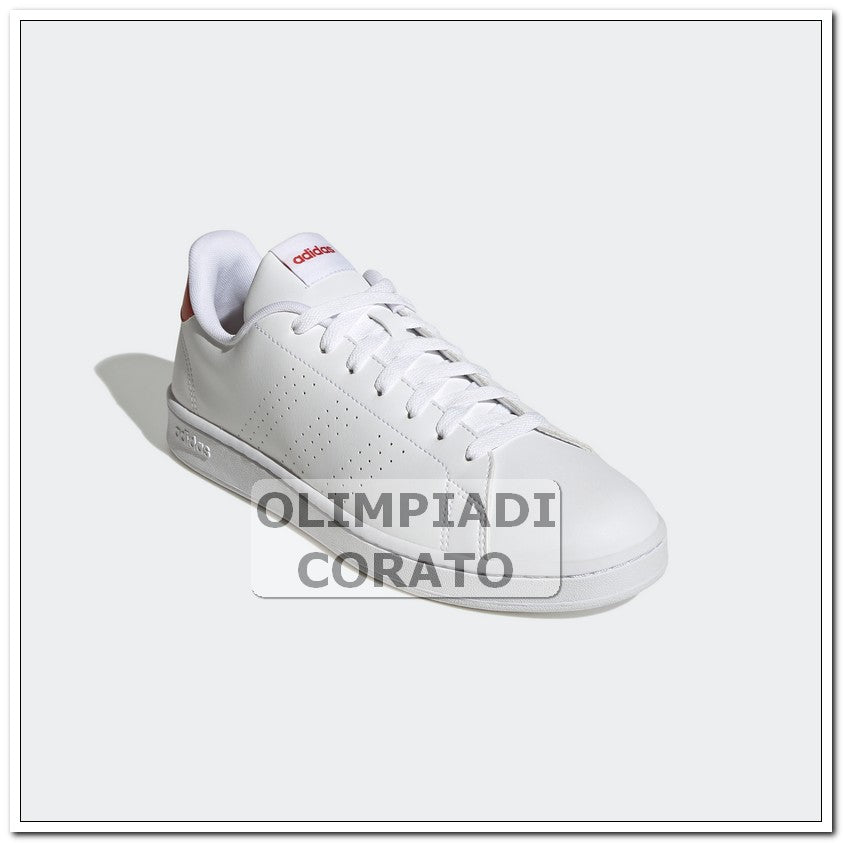 ADVANTAGE ADIDAS BIANCO  ROSSO