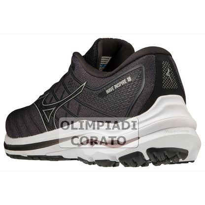 SHOE WAVE INSPIRE MIZUNO NERO J1GD2244