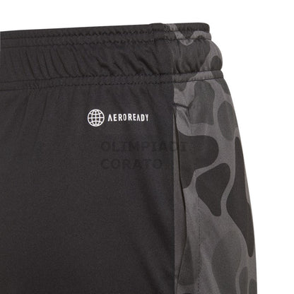 SHORT D2M BLACK/GRESIX/WHITE ADIDAS HG6829