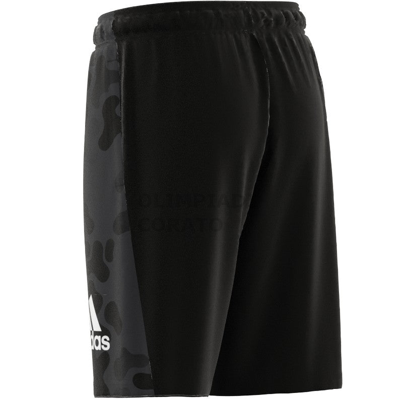 SHORT D2M BLACK/GRESIX/WHITE ADIDAS HG6829