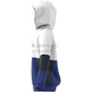 FELPA CAPPUCCIO HOODIE WHITE//ROYBLU ADIDAS HG6826