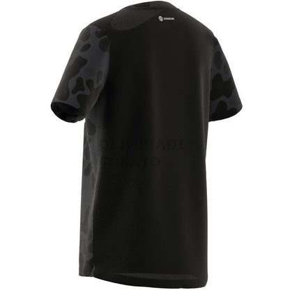 T-SHIRT CAMO TEE D2M BLACK/GRESIX/WHITE ADIDAS HG6830