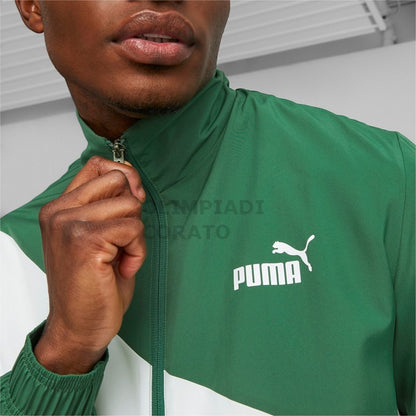 PUMA POWER WOVEN TRACKSUIT TUTA COMPLETA