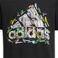 T-SHIRT JUNIOR TEE BLACK ADIDAS