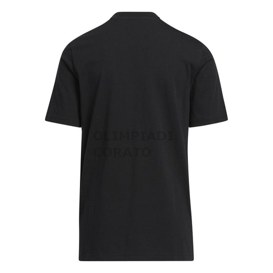 T-SHIRT JUNIOR TEE BLACK ADIDAS