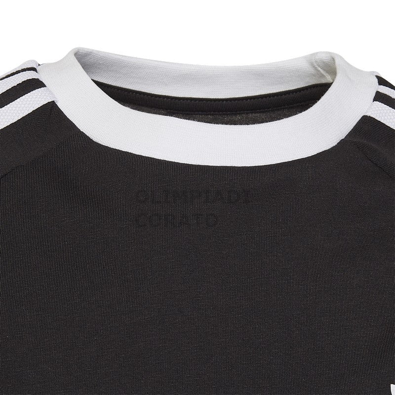 3STRIPES TEE BLACK ADIDAS