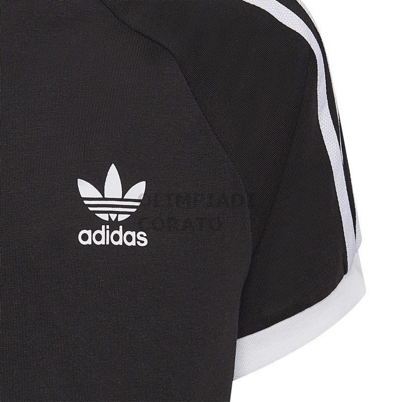 3STRIPES TEE BLACK ADIDAS