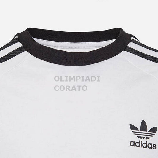 3STRIPES TEE T-SHIRT WHITE ADIDAS