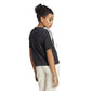 T-SHIRT  TOP BLACK/WHITE ADIDAS HR4913