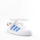 BREAKNET K FTWWHT/VIVRED ADIDAS GW2890