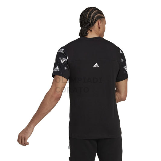 T-SHIRT BLACK ADIDAS HK2230