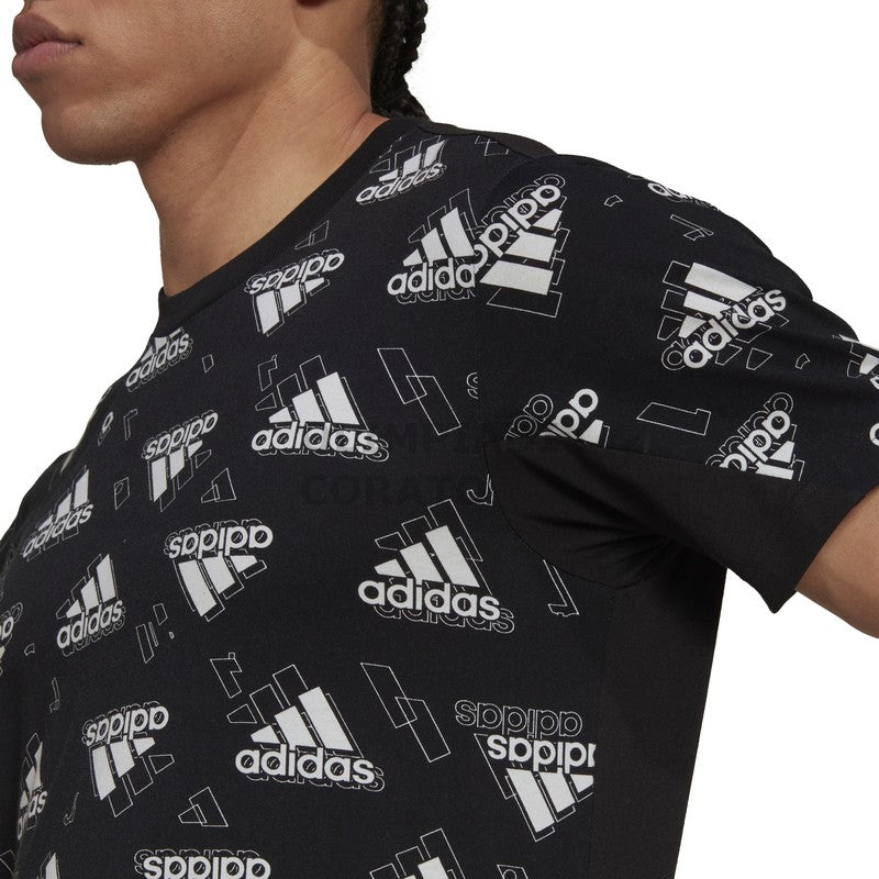 T-SHIRT BLACK ADIDAS HK2230
