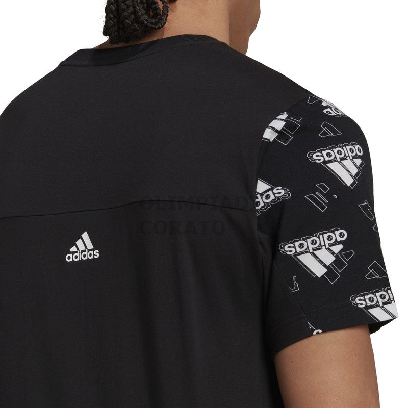 T-SHIRT BLACK ADIDAS HK2230