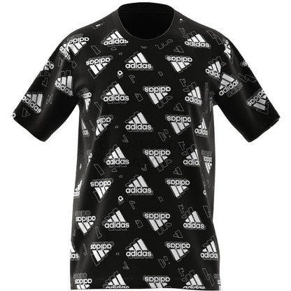 T-SHIRT BLACK ADIDAS HK2230