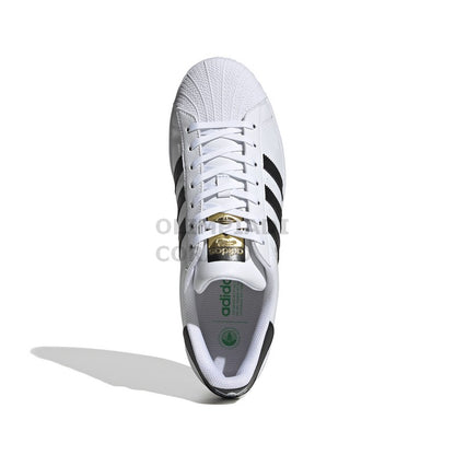 SUPERSTAR VEGAN FTWWHT/CBLACK/GREEN ADIDAS FW2295