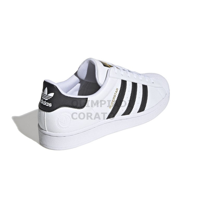 SUPERSTAR VEGAN FTWWHT/CBLACK/GREEN ADIDAS FW2295