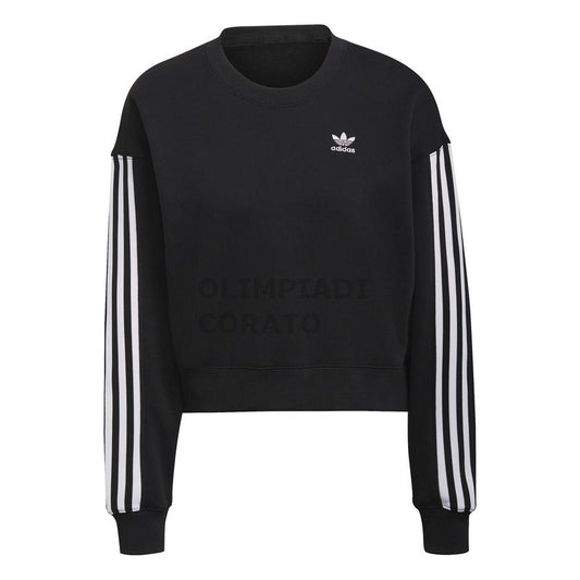 SWEATSHIRT BLACK ADIDAS HC2064