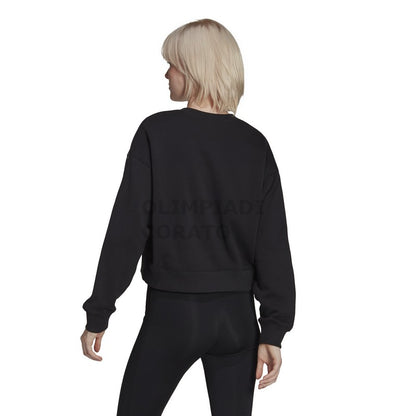 SWEATSHIRT BLACK ADIDAS HC2064