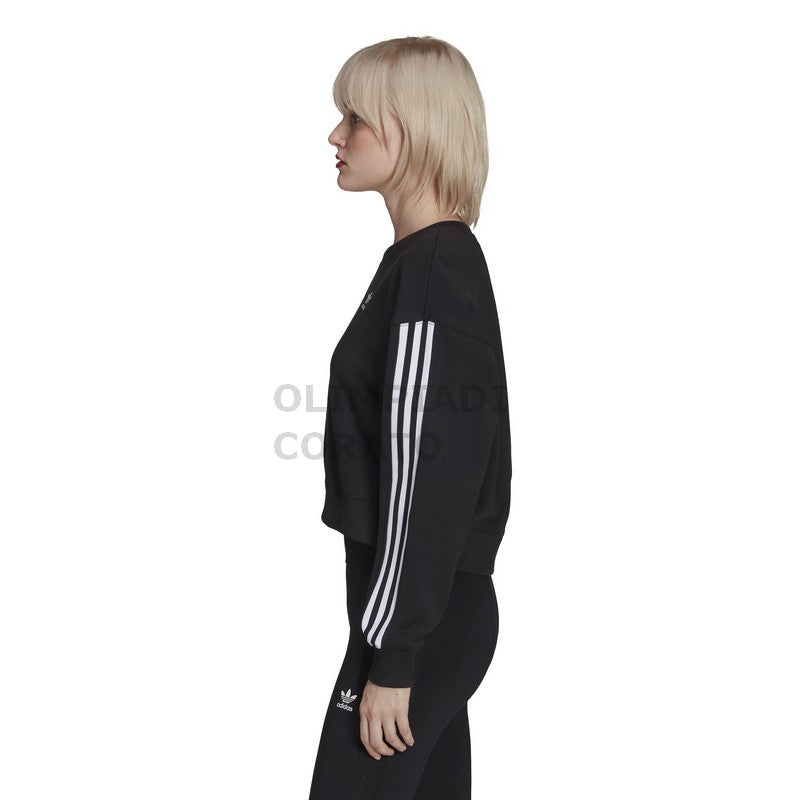 SWEATSHIRT BLACK ADIDAS HC2064