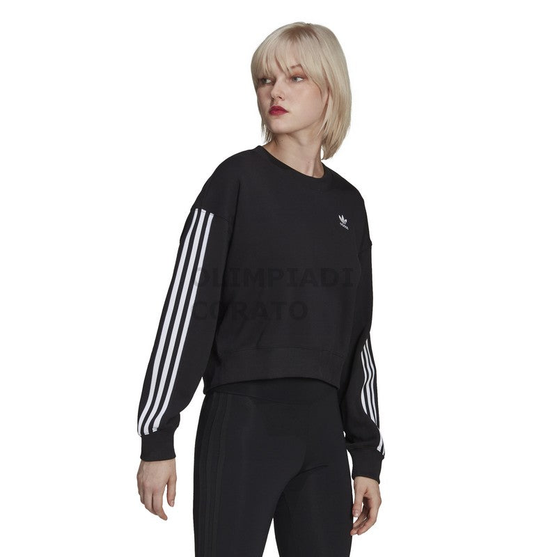 SWEATSHIRT BLACK ADIDAS HC2064