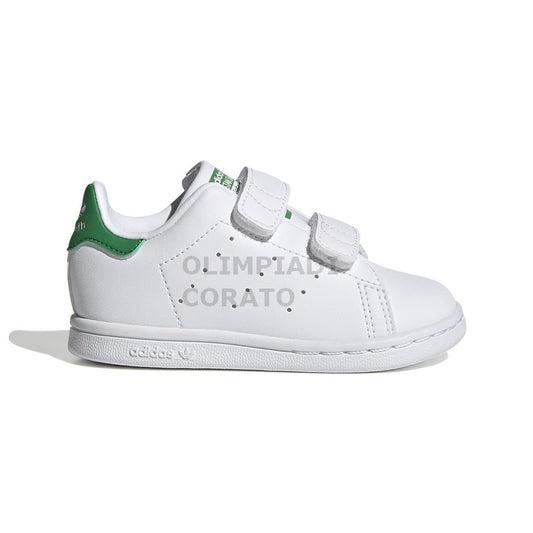 STAN SMITH CF I FTWWHT/FTWWHT/GREEN ADIDAS FX7532