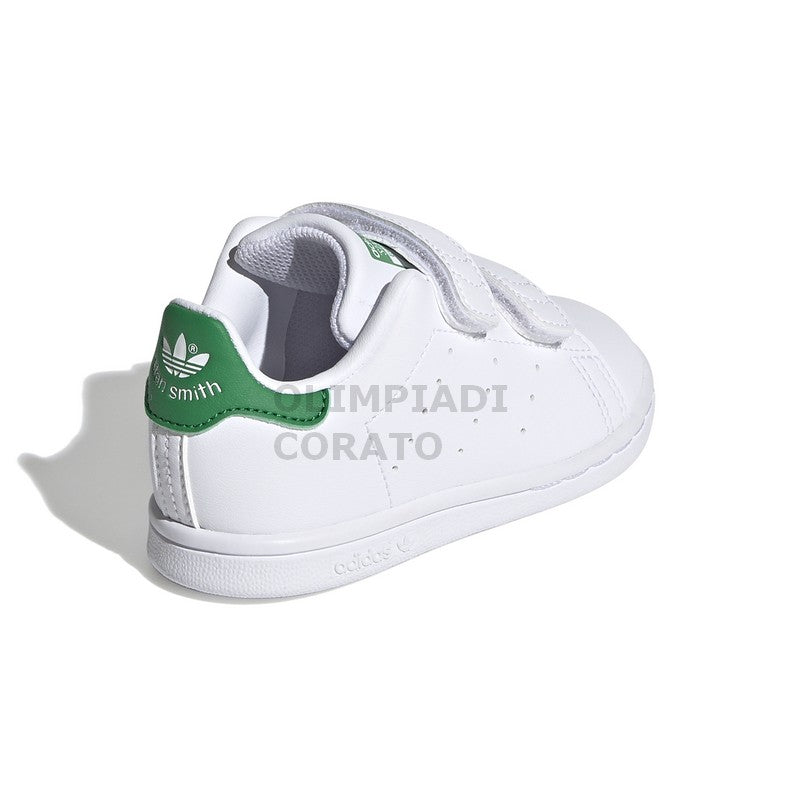 STAN SMITH CF I FTWWHT/FTWWHT/GREEN ADIDAS FX7532