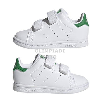 STAN SMITH CF I FTWWHT/FTWWHT/GREEN ADIDAS FX7532