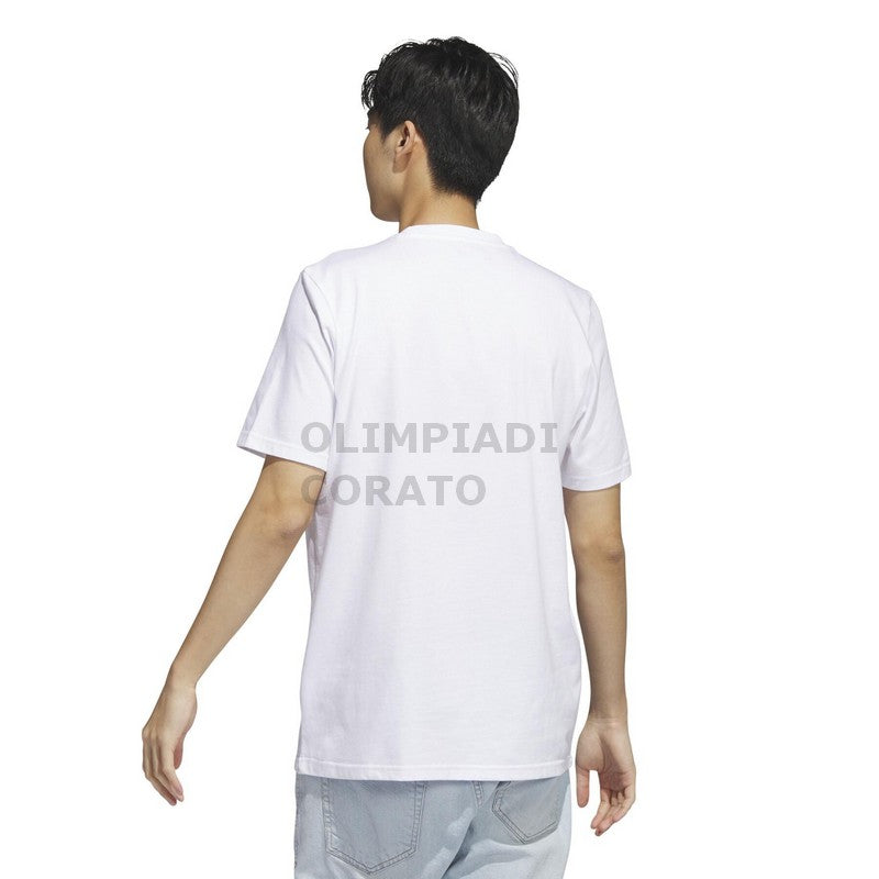 T-SHIRT WHITE ADIDAS HA7212