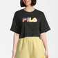 BEUNA cropped graphic T-SHIRT FILA FAW0448-80010