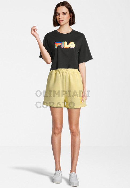 BEUNA cropped graphic T-SHIRT FILA FAW0448-80010