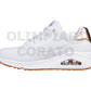 UNO - GOLDEN AIR SKECHERS BIANCO