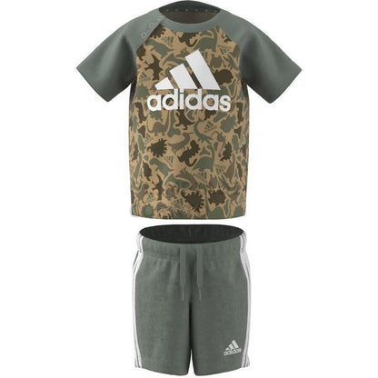 SET SILGRN/SANSTR/WHITE ADIDAS IC3503