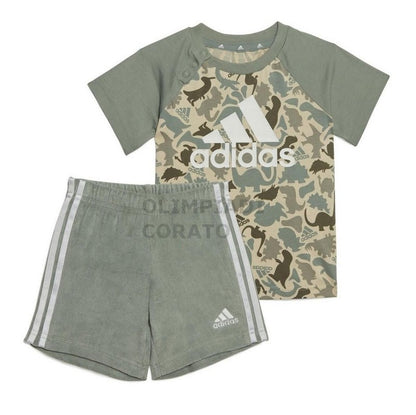 SET SILGRN/SANSTR/WHITE ADIDAS IC3503