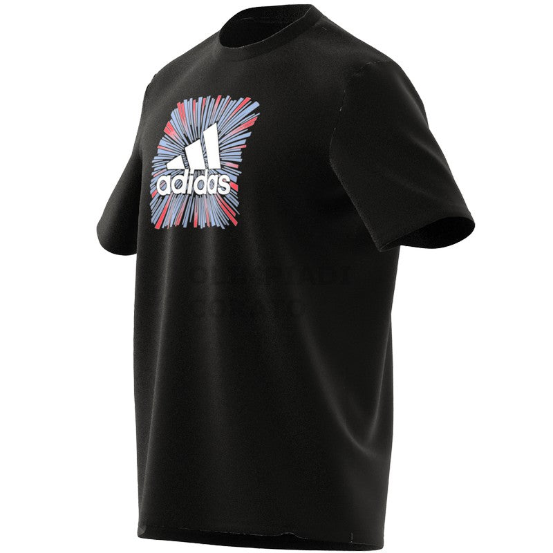 T SHIRT BLACK ADIDAS HS2533