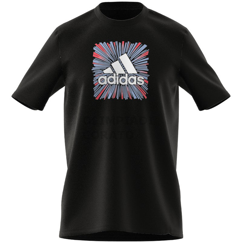 T SHIRT BLACK ADIDAS HS2533