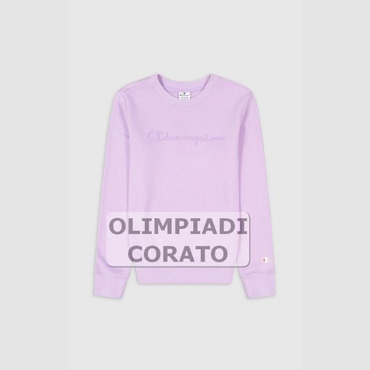 FELPA IN COTONE FT DONNA A GIRO