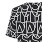 T-SHIRT BLACK/WHITE/SELUFU ADIDAS IB8914