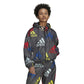JACKET CARBON/MULTCO/WHITE ADIDAS HL4468